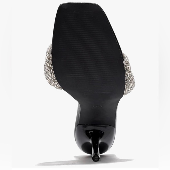 NEW Cape Robbin Stiletto Heels Rhinestone-Embellished Knot & Open Toe (Flynn) 7 - Picture 8 of 8